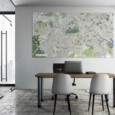 Akustikbild Stadtplan Berlin Plan-Projekte