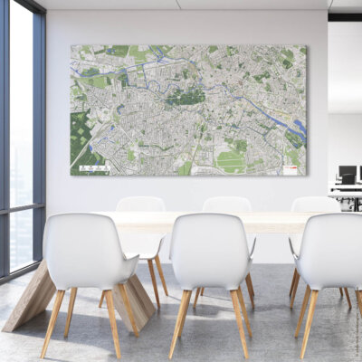 Akustikbild Stadtplan Berlin Plan-Projekte