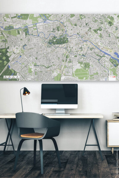 Akustikbild Stadtplan Berlin Plan-Projekte