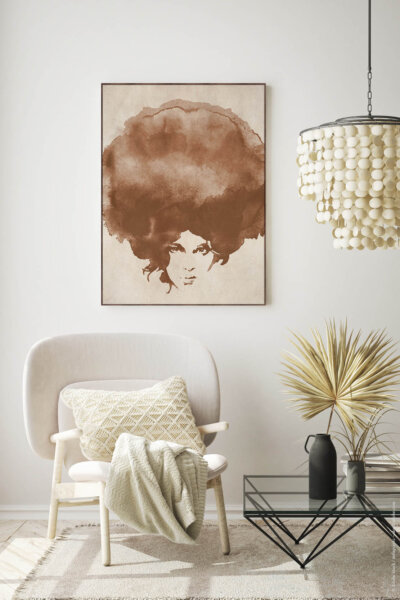 Akustikbild African Woman