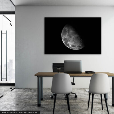Akustikbild Mond