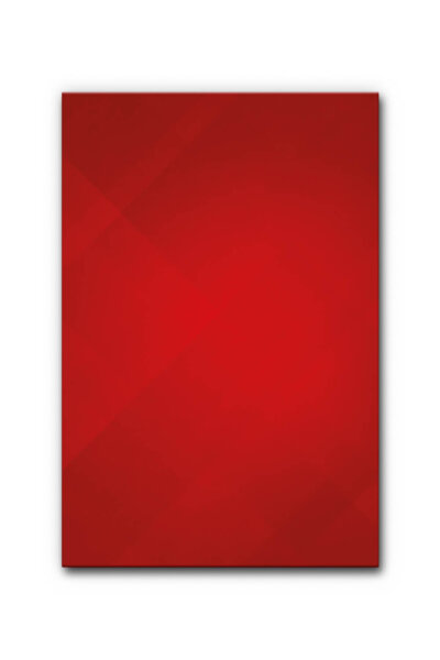 Akustikbild Abstrakt Rot (Farbe individualisierbar)