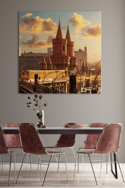 Akustikbild Berlin – Oberbaumbrücke