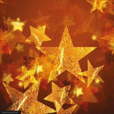 Akustikbild Weihnachtstern gelb-rot – Bild 2