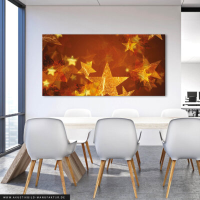Weihnachtstern gelb-rot