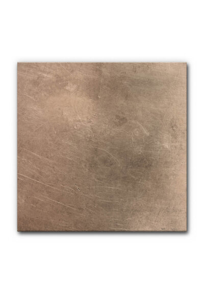 Akustikbild Kupfer VI (120x120x4 cm CanvasStyle)