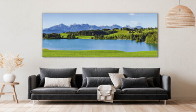 Akustikbild Forggensee (auch als Panorama bis 400 cm)