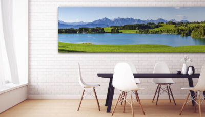Akustikbild Forggensee (auch als Panorama bis 400 cm)