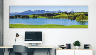 Akustikbild Forggensee (auch als Panorama bis 400 cm)