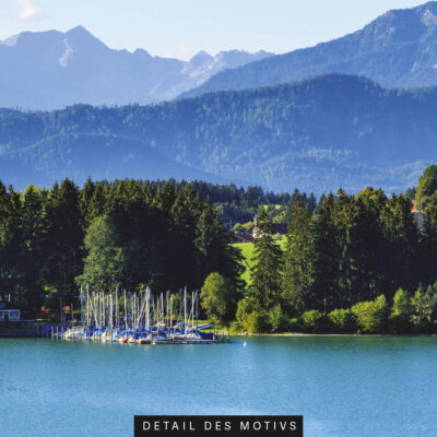 Akustikbild Forggensee (auch als Panorama bis 400 cm)