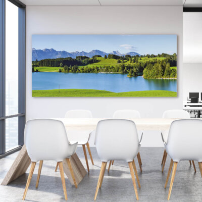 Akustikbild Forggensee (auch als Panorama bis 400 cm)