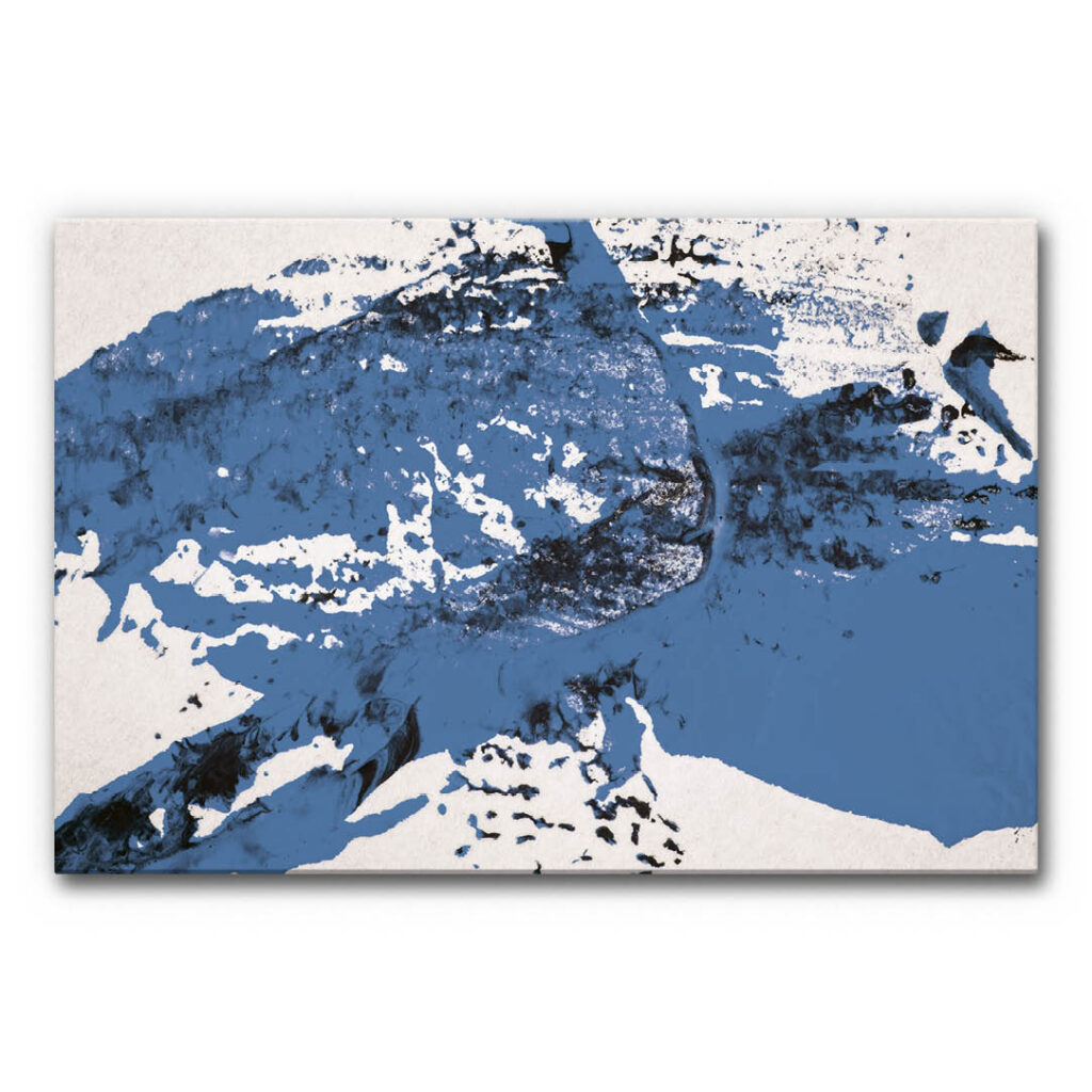 Akustikbild Abstract Blue