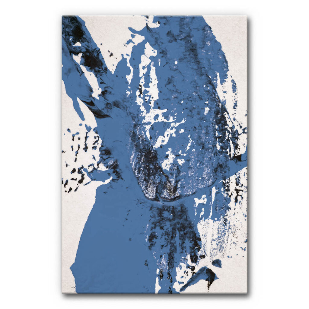 Akustikbild Abstract Blue