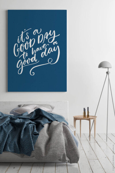 Akustikbild Spruch: It's A Good Day