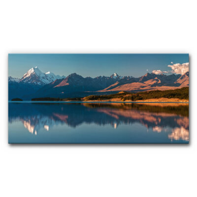 Akustikbild Panorama Aoraki in Neuseeland (auch als Panorama bis 400 cm)
