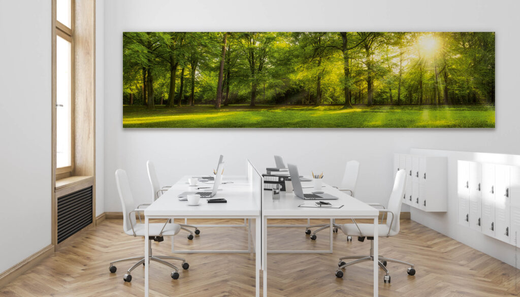 Akustikbild Wald 4 (auch als Panorama bis 400 cm)